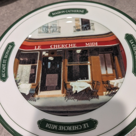 Williams-Sonoma set/6 Maison Catherine plates - Picture 4 of 9